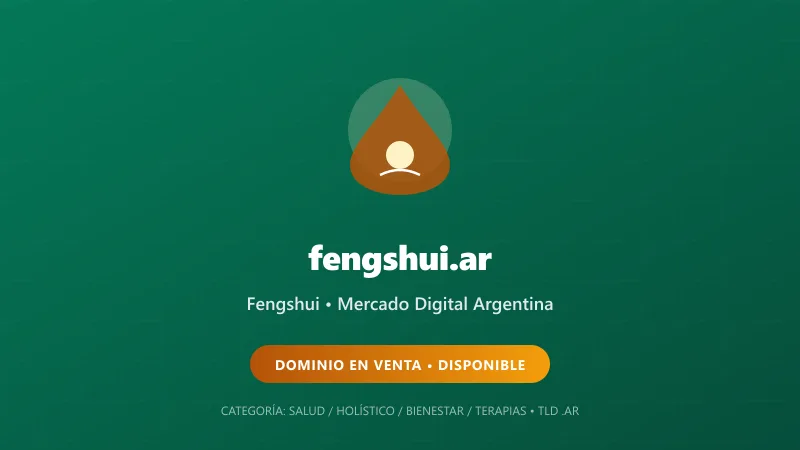 Identidad gráfica y activo digital para Fengshui en Argentina